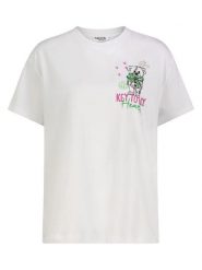 Sublevel Koszulka w kolorze białym rozmiar: XS. Białe koszulki damskie Sublevel, xs, bez wzorów, bez kołnierzyka, bez ramiączek. Za 43.99 zł.