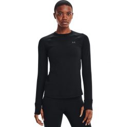 Bluza Under Armour Base Crew, Kobiety. Czarne bluzy damskie Under Armour, m, bez wzorów, z poliesteru, bez kaptura. Za 390.00 zł.