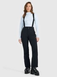 4F Spodnie narciarskie w kolorze czarnym rozmiar: M. Czarne spodnie dresowe damskie 4F, m, bez wzorów. Za 694.54 zł.