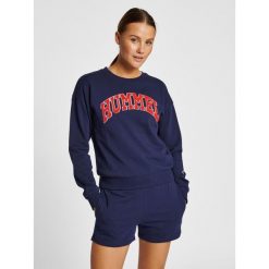 Bluza dla kobiet Hummel hmlIC Billie. Niebieskie bluzy damskie Hummel, na wiosnę, m, bez wzorów, z tkaniny, bez kaptura. Za 188.95 zł.