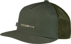 Czapka z daszkiem składana Buff Pack Trucker Cap. Zielone czapki z daszkiem damskie Buff, bez wzorów, z bawełny. Za 164.55 zł.
