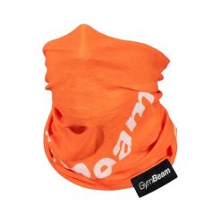 Komin na szyję antybakteryjny pomarańczowy. Brązowe kominy damskie GYMBEAM, bez wzorów, z materiału. Za 34.90 zł.