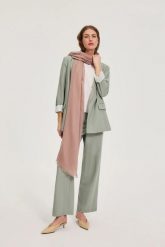 Gładki szalik. Szaliki damskie MOODO, bez wzorów, z poliesteru. Za 49.99 zł.