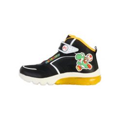 Tenisówki Geox Model J Ciberdron Kolor Czarny. Czarne trampki damskie Geox, bez wzorów, z tkaniny, bez zapięcia. Za 296.00 zł.