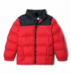 Columbia Kurtka Puffect 2050302613. Czerwone kurtki damskie Columbia, na zimę, xs, bez wzorów, z puchu, bez kaptura. Za 334.99 zł.