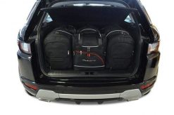 Torby Do Bagażnika Land Rover Range Rover Evoque 5 2011-2018 4Szt Kjust. Czarne torby podróżne KJUST, bez wzorów, z kauczuku. Za 1,203.00 zł.