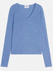 Perfect Cashmere Kaszmirowy sweter "Shannon" w kolorze błękitnym rozmiar: L. Niebieskie swetry klasyczne damskie Perfect Cashmere, l, z kaszmiru, bez kołnierzyka. Za 339.00 zł.