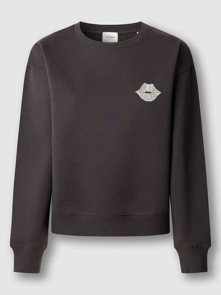 Pepe Jeans Bluza "Letha" w kolorze brązowym rozmiar: XL. Brązowe bluzy damskie Pepe Jeans, xl, bez wzorów, z bawełny, bez kaptura. Za 151.45 zł.