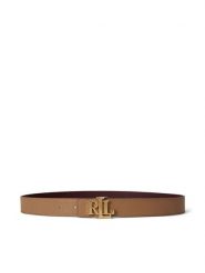 LAUREN RALPH LAUREN Pasek 412P06812003 Bordowy. Czerwone paski damskie Lauren Ralph Lauren, bez wzorów, ze skóry. Za 469.99 zł.
