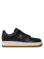 Nike Sneakersy Air Force 1 '07 Lx DZ2708 002 Czarny. Czarne obuwie sportowe damskie Nike, ze skóry, bez zapięcia. Za 439.99 zł.