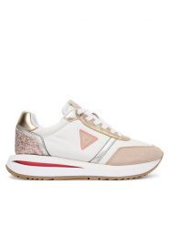 Guess Sneakersy FLPEAG FAB12 Écru. Obuwie sportowe damskie Guess, ze skóry, bez zapięcia. Za 549.99 zł.