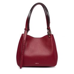 Torebka Furla. Czerwone torebki klasyczne damskie Furla, bez dodatków. Za 1,709.00 zł.