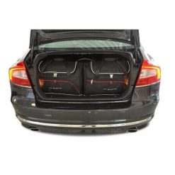 Torby Do Bagażnika Volvo S80 2006-2016 5Szt Kjust. Czarne torby podróżne KJUST, bez wzorów. Za 1,540.00 zł.