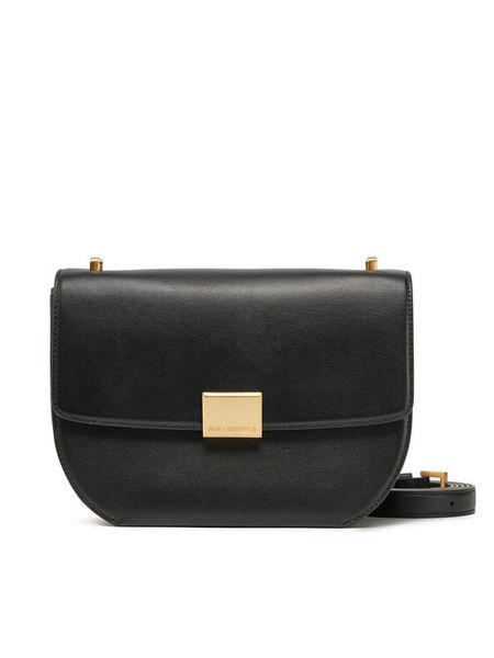 KARL LAGERFELD Torebka A1W30444 Czarny. Czarne listonoszki damskie KARL LAGERFELD, bez wzorów, ze skóry, bez dodatków. Za 988.99 zł.