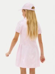 Tommy Hilfiger Sukienka letnia Essential KG0KG08342 Różowy jasny Regular Fit. Czerwone sukienki dziewczęce Tommy Hilfiger, bez wzorów, z bawełny, bez ramiączek, proste. Za 269.99 zł.