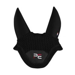 Krótka czapka dla konia Premier Equine Acoustic. Czarne czapki damskie PREMIER EQUINE, bez wzorów, z dzianiny. Za 251.50 zł.