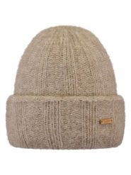 Barts Czapka "River Rush" w kolorze beżowym rozmiar: onesize. Brązowe czapki damskie Barts, z aplikacjami, z wełny. Za 104.89 zł.