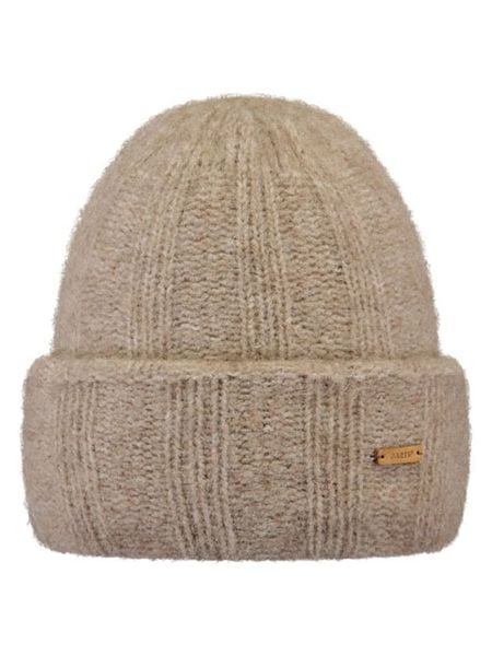 Barts Czapka "River Rush" w kolorze beżowym rozmiar: onesize. Brązowe czapki damskie Barts, z aplikacjami, z wełny. Za 117.73 zł.