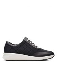 Clarks Skórzane sneakersy w kolorze czarnym rozmiar: 38. Czarne obuwie sportowe damskie Clarks, bez zapięcia. Za 258.95 zł.