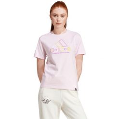 Koszulka damska adidas Xpress Logo. Białe koszulki damskie Adidas, xl, bez wzorów, bez kołnierzyka, bez ramiączek. Za 128.00 zł.