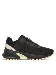Calvin Klein Jeans Sneakersy Hike Runner Mg Tech YW0YW01856 Czarny. Czarne obuwie sportowe damskie Calvin Klein Jeans, z jeansu, bez zapięcia. Za 399.99 zł.