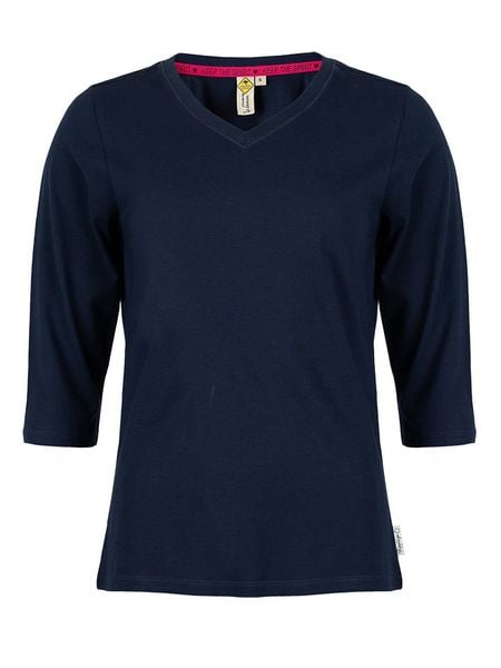 Roadsign Koszulka w kolorze granatowym rozmiar: XL. Niebieskie koszulki damskie Roadsign, xl, bez wzorów, z bawełny, bez kołnierzyka, bez ramiączek. Za 34.99 zł.