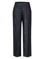 Rosner Spodnie w kolorze granatowym rozmiar: 42/L28. Niebieskie spodnie materiałowe damskie Rosner, bez wzorów, z materiału. Za 208.99 zł.