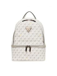 Guess Plecak TWLW96 76032 Biały. Białe plecaki Guess, z aplikacjami, ze skóry. Za 379.99 zł.