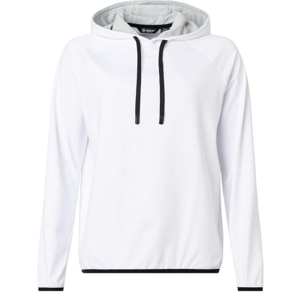Bluza damska z kapturem Abacus LDS Loop. Białe bluzy damskie ABACUS, xs, bez wzorów, z materiału, z kapturem. Za 400.00 zł.