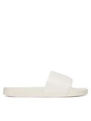 Tommy Jeans Klapki Flag Pool Slide Patent EN0EN02901 Biały. Białe klapki damskie Tommy Jeans, bez wzorów, z jeansu, bez obcasa, bez zapięcia. Za 129.99 zł.