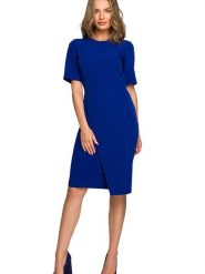Stylove Sukienka w kolorze niebieskim rozmiar: M. Niebieskie sukienki damskie Stylove, bez wzorów, bez ramiączek. Za 249.45 zł.