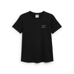 Koszulka damska DIADORA L.T-SHIRT SS FLOUNCE. Czerwone koszulki sportowe damskie Diadora, l, bez wzorów, bez ramiączek. Za 39.99 zł.
