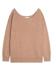 Just Cashmere Kaszmirowy sweter "Karen" w kolorze karmelowym rozmiar: S. Brązowe swetry klasyczne damskie Just Cashmere, s, z kaszmiru, bez kołnierzyka. Za 347.99 zł.