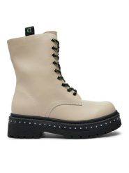 Guess Trapery Joya FL7JYA LEA10 Écru. Trapery damskie Guess, ze skóry, bez zapięcia. Za 479.99 zł.