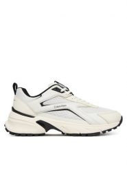 Calvin Klein Sneakersy Hike Run Ckstripe Mesh HW0HW03002 Biały. Białe obuwie sportowe damskie Calvin Klein, z materiału, bez zapięcia. Za 569.99 zł.