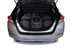 Torby Do Bagażnika Nissan Leaf Ev 2017+ 4Szt Kjust. Czarne torby podróżne KJUST, bez wzorów, z kauczuku. Za 1,203.00 zł.
