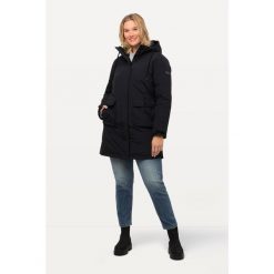 Damskie Kurtka funkcyjna HYPRAR wodoodporna stójka. Czarne kurtki damskie Ulla Popken, plus size, bez wzorów, z materiału, bez kaptura. Za 1,092.99 zł.