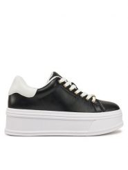 Liu Jo Sneakersy Selma 16 BA5101 P0102 Czarny. Czarne obuwie sportowe damskie Liu Jo, ze skóry, bez zapięcia. Za 759.99 zł.