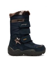 Primigi Śniegowce GORE-TEX 2379000 M Granatowy. Niebieskie kozaki dziewczęce Primigi, bez wzorów, z gore-texu, bez obcasa, bez zapięcia. Za 439.99 zł.