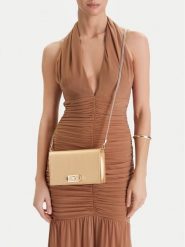 Nine West Torebka EO-Bellis-LX20070 Złoty. Żółte torebki wieczorowe damskie Nine West, bez wzorów, z materiału, bez dodatków. Za 219.99 zł.