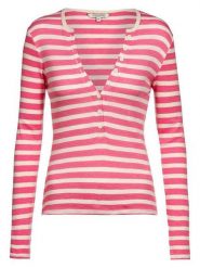 Herrlicher Koszulka w kolorze różowym rozmiar: S. Różowe koszulki damskie Herrlicher, s, bez wzorów, z bawełny, bez kołnierzyka, bez ramiączek. Za 130.99 zł.