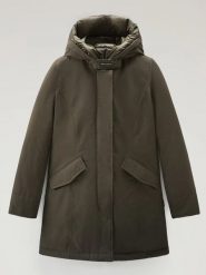Woolrich Kurtka puchowa w kolorze khaki rozmiar: XL. Brązowe kurtki damskie Woolrich, xl, bez wzorów, z puchu, bez kaptura. Za 1,361.74 zł.