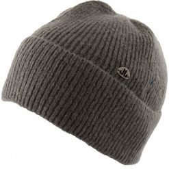 Elegancki zimowy kapelusz dla kobiet z akrylu w szarym. Szare kapelusze damskie XTASY, bez wzorów, eleganckie. Za 131.99 zł.