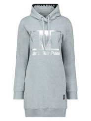 Canadian Peak Sukienka dresowa w kolorze szarym rozmiar: XL. Szare sukienki damskie Canadian Peak, bez wzorów, z dresówki, bez ramiączek. Za 104.99 zł.