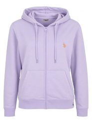 U.S. Polo Assn. Bluza w kolorze fioletowym rozmiar: L. Różowe bluzy damskie U.S. Polo Assn., l, bez wzorów, bez kaptura. Za 184.95 zł.