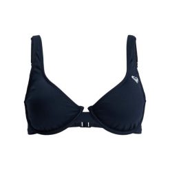 Stanik bikini dla Kobiety SOLID ESSENTIALS Czarny. Szare bikini Roxy, bez wzorów, z elastanu. Za 169.99 zł.