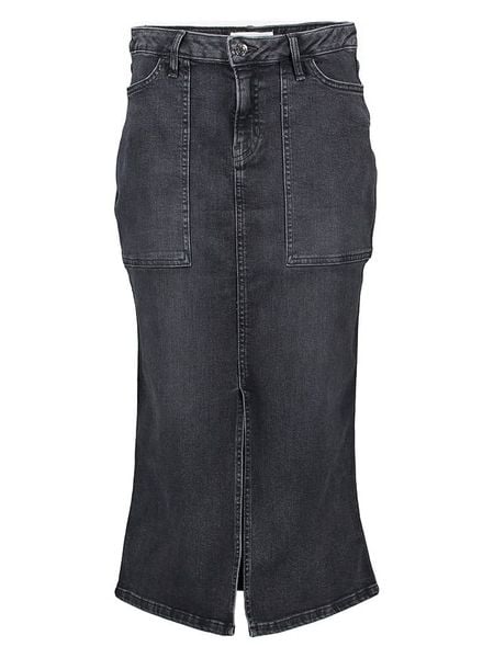 S.OLIVER RED LABEL Spódnica dżinsowa w kolorze antracytowym rozmiar: 34. Czarne spódnice damskie s.Oliver RED LABEL, s, bez wzorów, maxi. Za 78.66 zł.