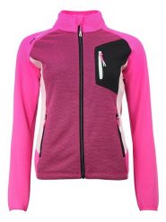 Peak Mountain Kurtka polarowa "Acerin" w kolorze różowym rozmiar: M. Różowe kurtki damskie Peak Mountain, m, bez wzorów, z polaru, bez kaptura. Za 204.96 zł.