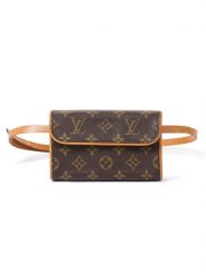 Louis Vuitton Saszetka "Florentine" w kolorze brązowym - 17 x 10,5 x 4 cm rozmiar: onesize. Brązowe nerki i saszetki damskie Louis Vuitton, bez wzorów, z materiału. Za 3,588.99 zł.