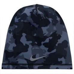 Czapka dla dorosłych Peak Dri-FIT Uncuffed Beanie. Szare czapki damskie Nike, bez wzorów, z elastanu. Za 149.99 zł.